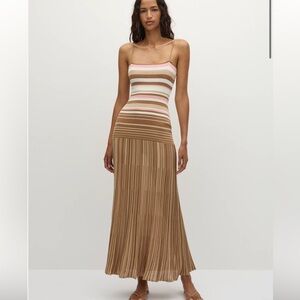 Faithfull the Brand Esnia Striped Maxi Dress